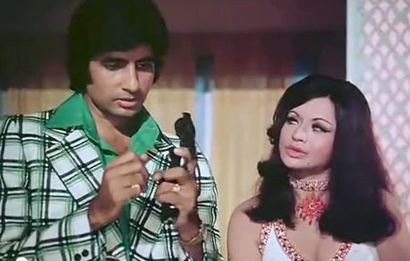 Amitabh Bachchan and Helen in Don