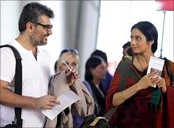 A scene from English Vinglish