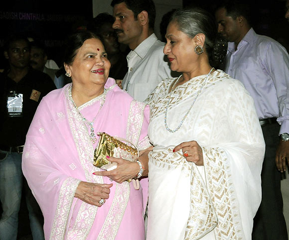 Kokilaben Ambani and Jaya Bachchan