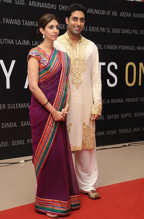 Shweta Bachchan Nanda and Abhishek Bachchan