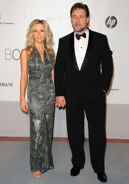 Danielle Spencer and Russell Crowe