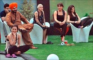 The Bigg Boss housemates