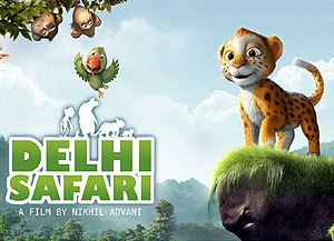 Movie poster of Delhi Safari