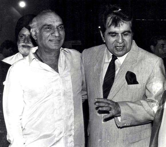 Yash Chopra and Dilip Kumar