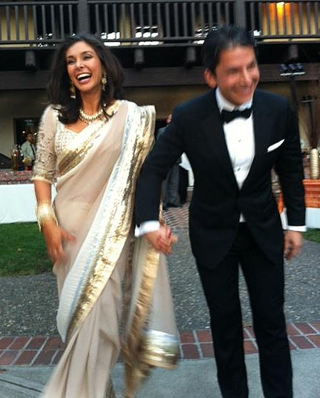 Lisa Ray and Jason Dehni