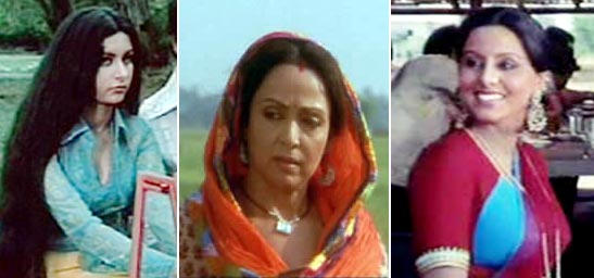 Poonam Dhillon, Hema Malini, Neetu Kapoor