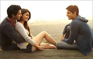 Varun Dhawan, Alia Bhatt and Siddharth Malhotra in SOTY