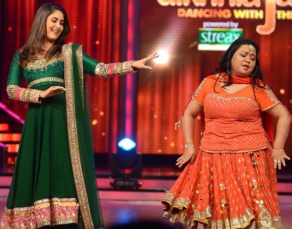 Kareena Kapoor with Bharti Singh