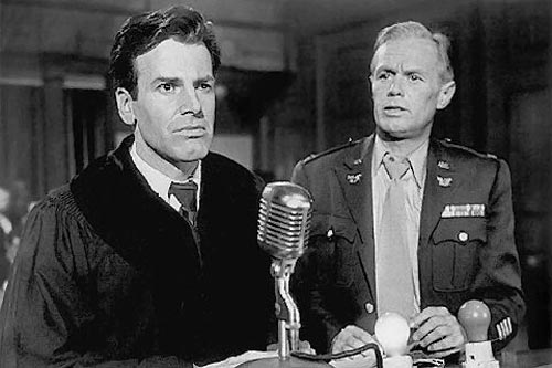 A scene from Judgment At Nuremburg