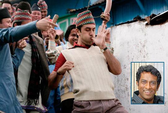 A scene from Barfi. Inset: Anurag Basu