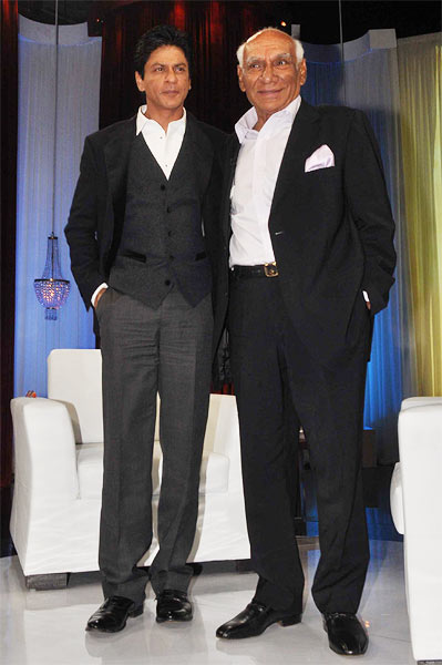 Shah Rukh Khan and Yash Chopra