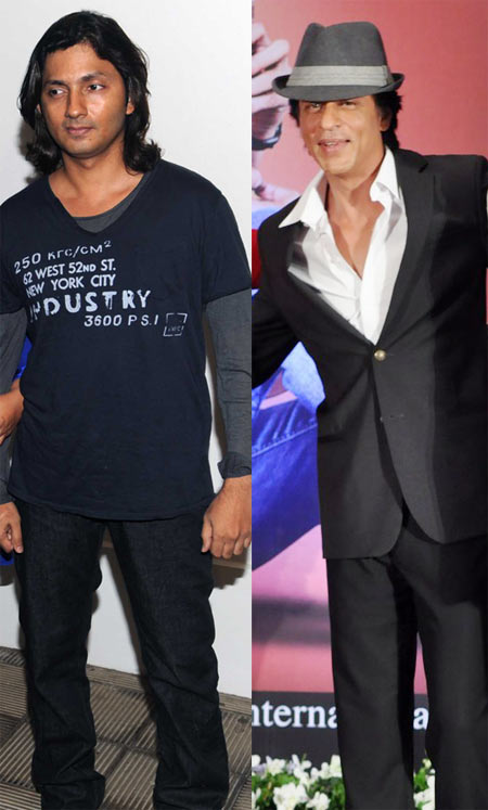 Shirish Kunder and Shah Rukh Khan
