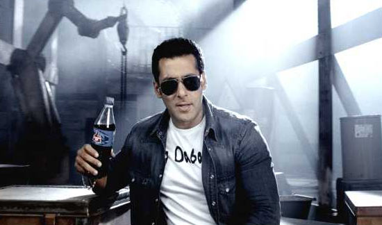 Salman Khan  in Thums Up ad