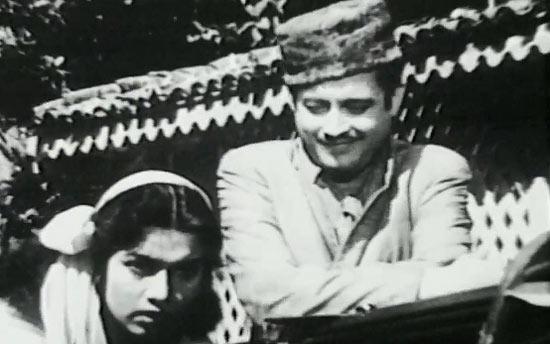 Guru Dutt and Shyama in Aar Paar