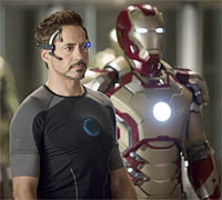 A scene from Iron Man 3