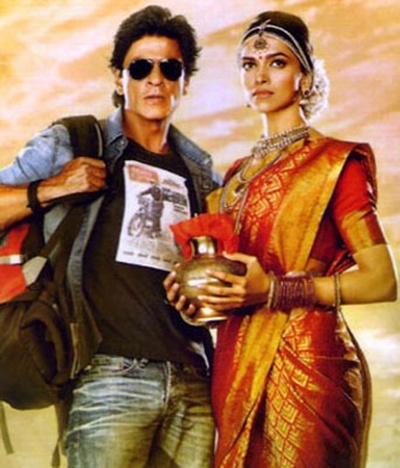 Shah RUkh Khan and Deepika Padukone in Chennai Express