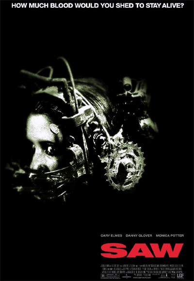 Movie poster of Saw