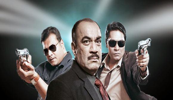 Dayanand Shetty, Shivaji Satam and Aditya Srivastav in Crime Patrol