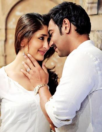 Kareena Kapoor and Ajay Devgn in Satyagraha