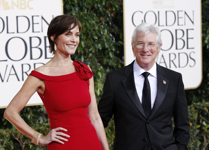 Richard Gere and Carrie Lowell 