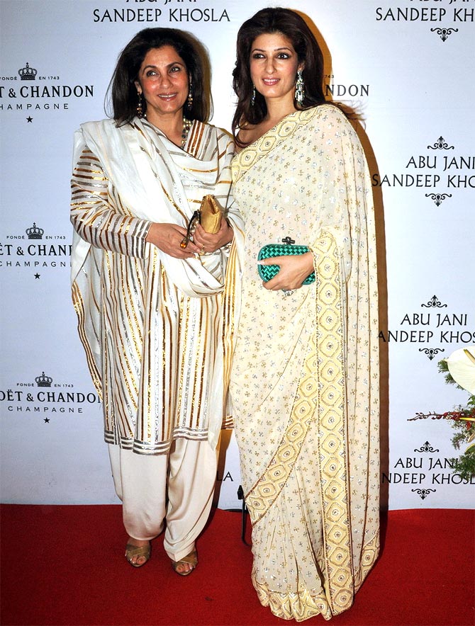 Dimple Kapadia with daughter Twinkle Khanna