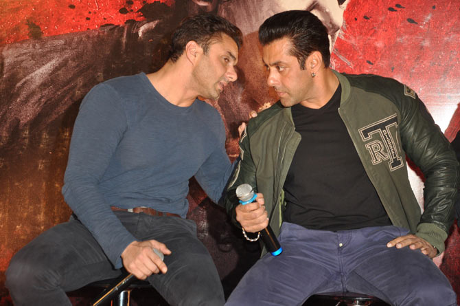 Sohail and Salman Khan
