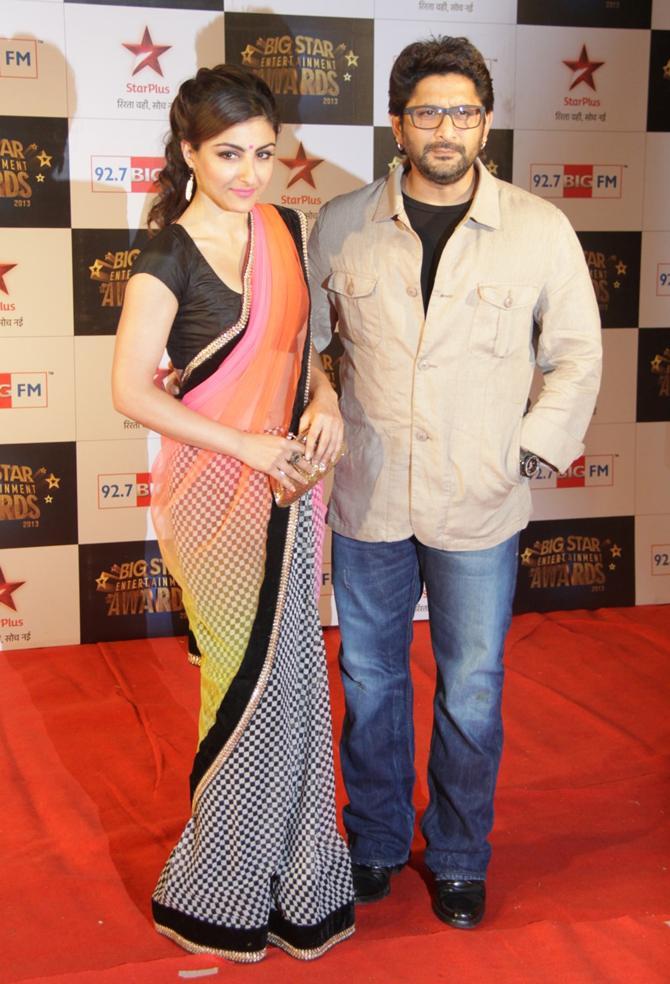 Soha Ali Khan and Arshad Warsi