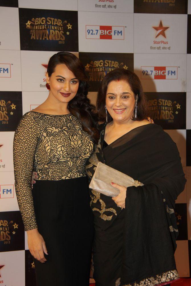 Sonakshi and Poonam Sinha