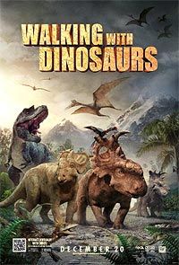Movie poster of Walking With Dinosaurs 