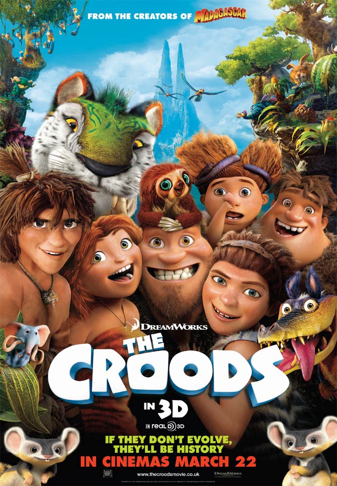 Movie poster of The Croods