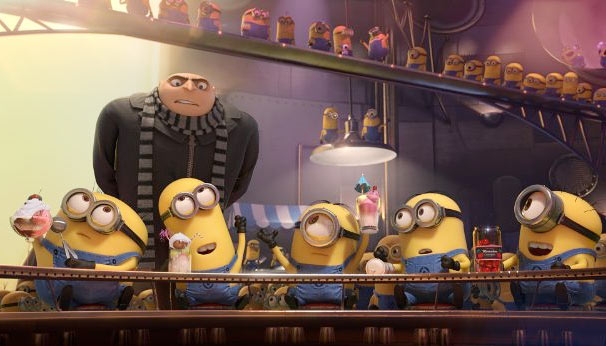 A scene from Despicable Me 2