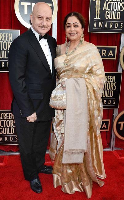 Anupam Kher and Kirron Kher