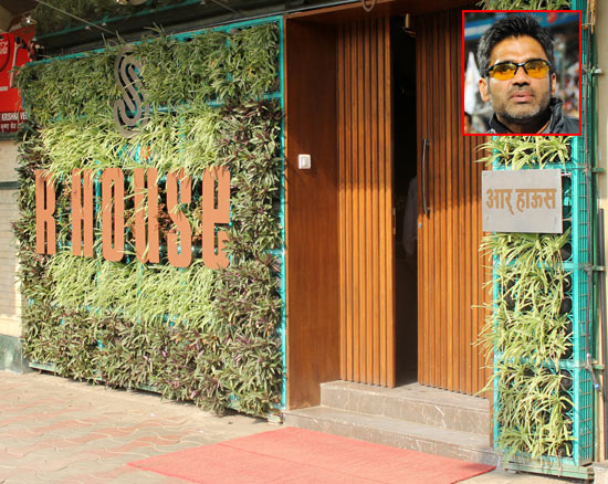 R House in Worli. Inset: Suniel Shetty