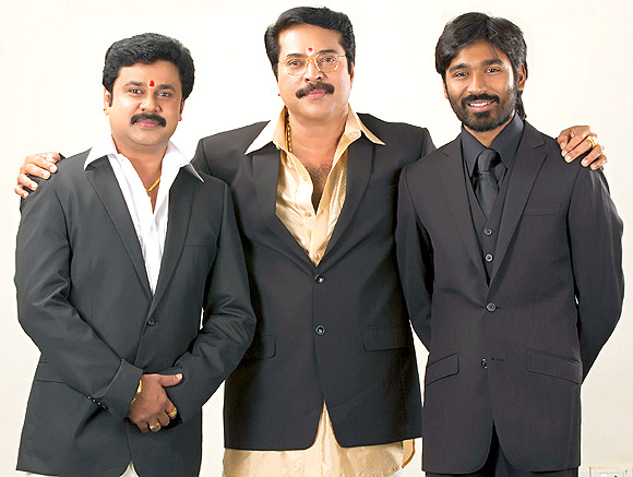 Mammootty, Dileep & Dhanush to come together  Rediff.com Movies