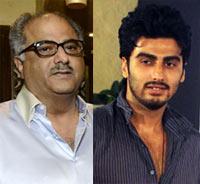 Boney and Arjun Kapoor