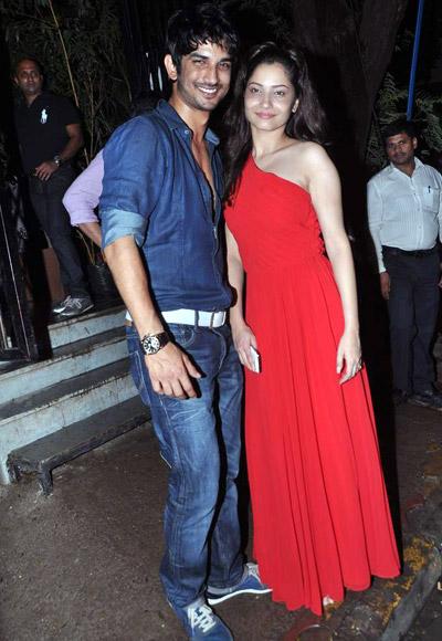 Sushant Signh Rajput and Ankita Lokhande