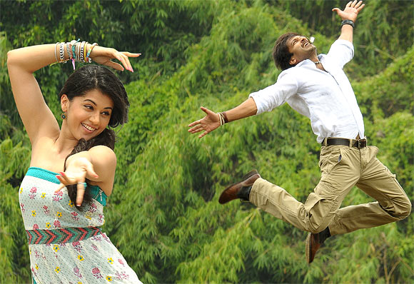 Taapsee Pannu and Gopichand in Sahasam 