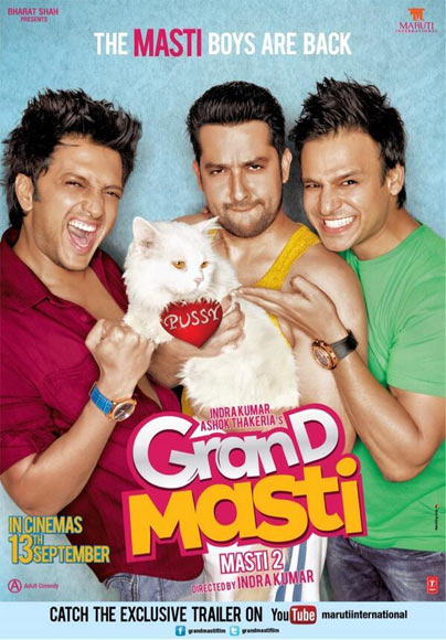 Movie poster of Grand Masti