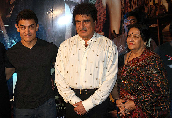 Aamir Khan, Raj and Nadira Babbar