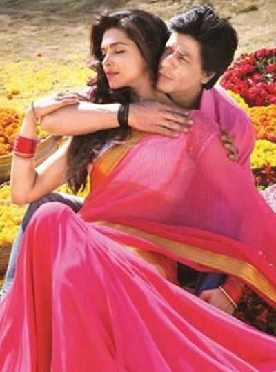 Shah Rukh Khan and Deepika Padukone in Chennai Express