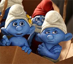 A scene from The Smurfs 2