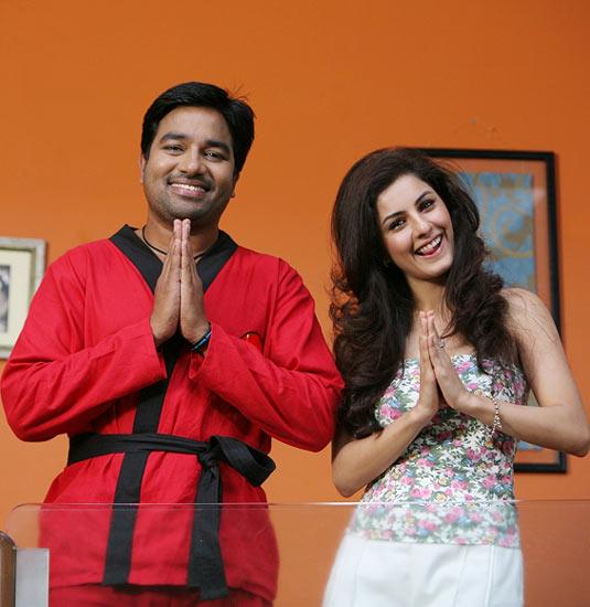 Shiva and Isha in Thillu Mullu