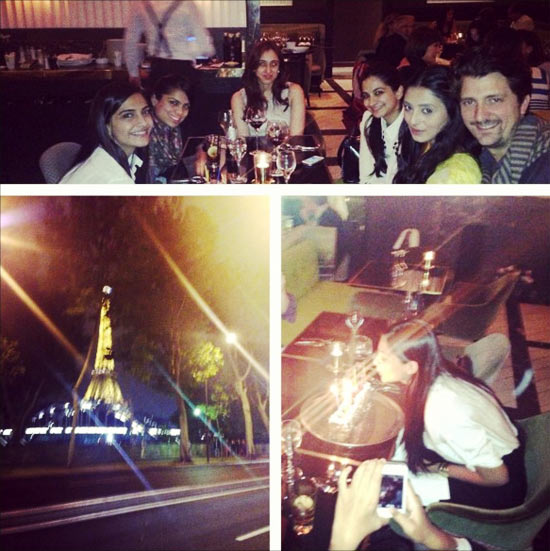 Sonam Kapoor's celebrates her birthday in Paris with her close friends