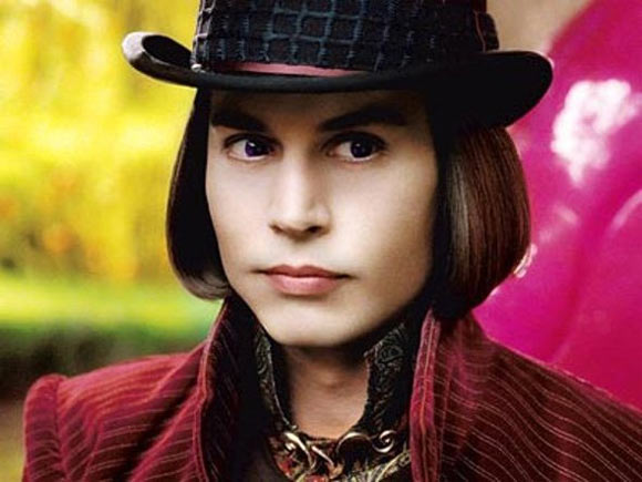 Johnny Depp in Charlie And The Chocolate Factory