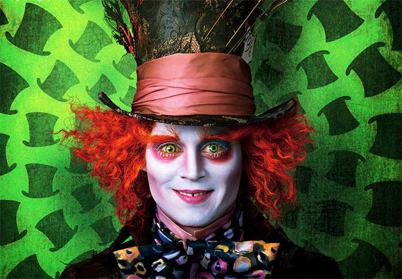 Johnny Depp in Alice In Wonderland