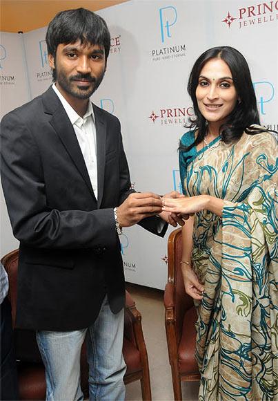 Dhanush and Aishwarya