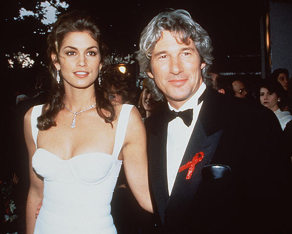 Cindy Crawford and Richard Gere