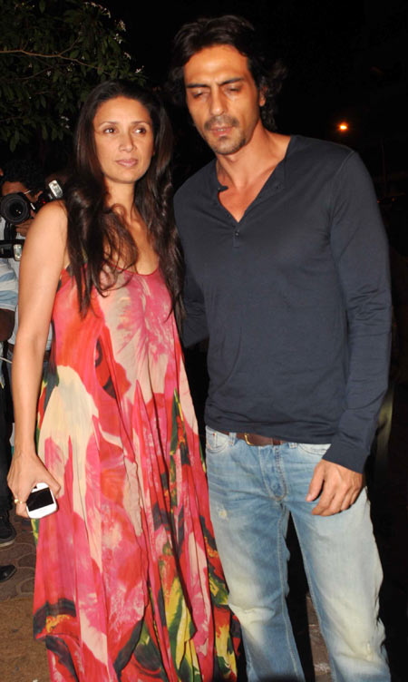 Mehr Jessia and Arjun Rampal