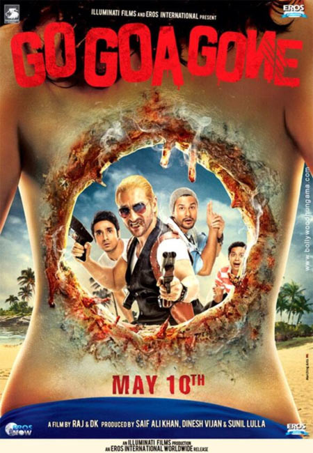 Movie poster of Go Goa Gone