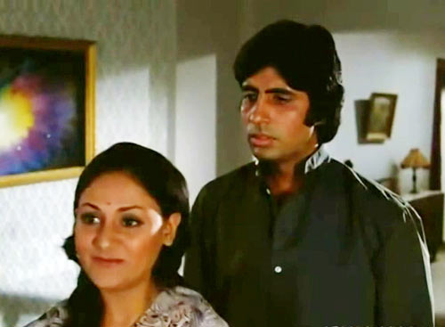 Jaya and Amitabh Bachchan in Mili